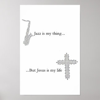 Jesus är mitt liv poster
