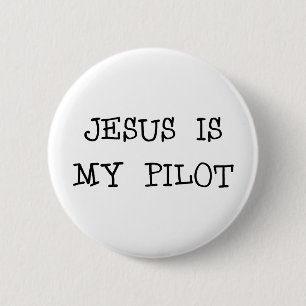 Jesus är mitt pilot- knapp