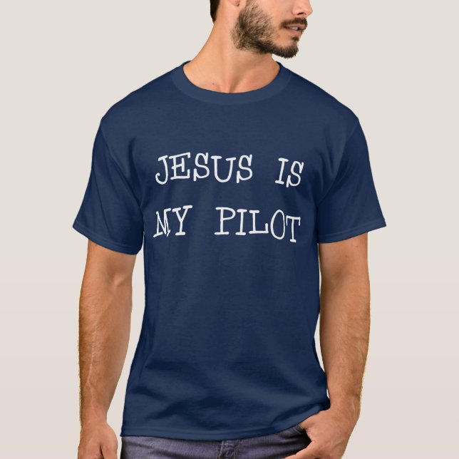 Jesus är mitt pilot- tröja (Framsida)