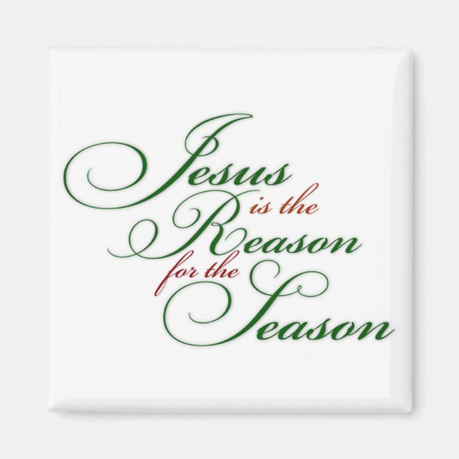 Jesus är orsaken magnet (Framsidan)