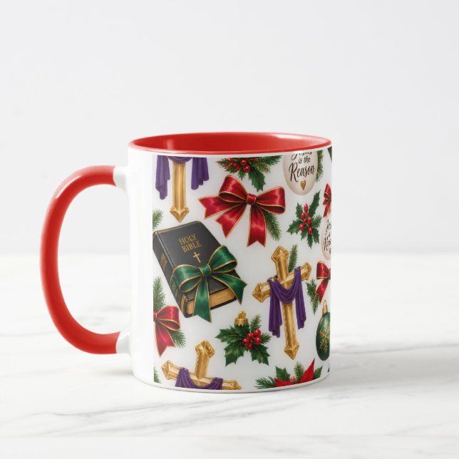 Jesus är orsaken mugg (Vänster)