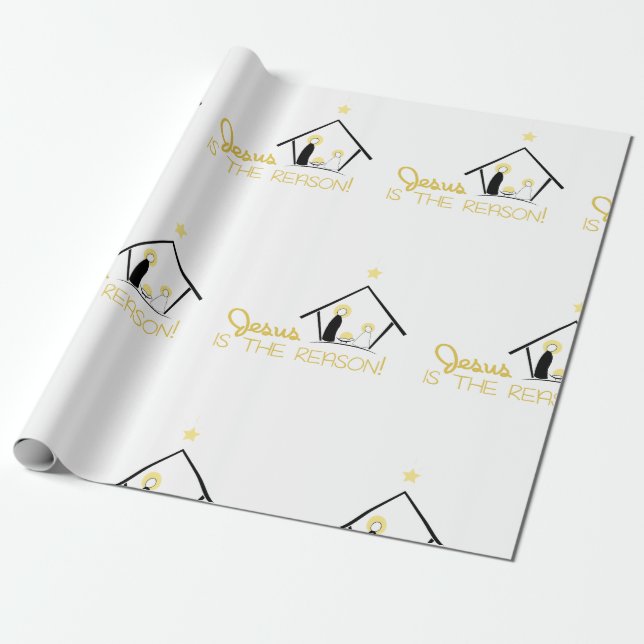 Jesus är orsaken presentpapper (Utrullad)