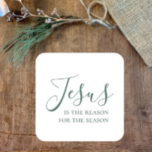 Jesus är orsaken till årstiden Faith-jul