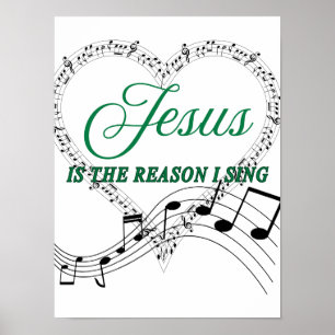 Jesus är orsaken till att jag poster musik på sjun
