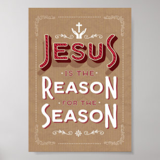 Jesus är orsaken till att säsongsscenkonsten Poste Poster