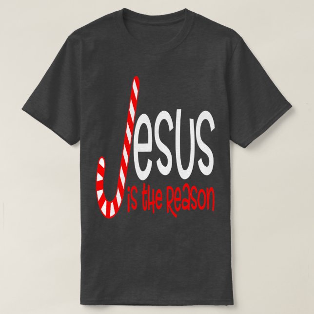 Jesus är orsaken till den kristna Religiösans jul T Shirt (Design framsida)