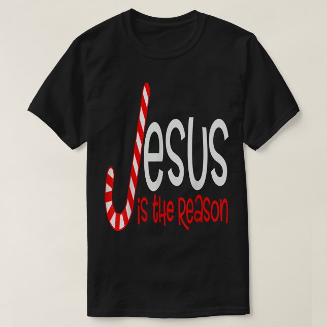Jesus är orsaken till den kristna Religiösans jul T Shirt (Design framsida)