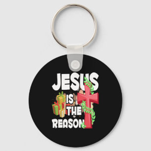 Jesus är orsaken till den kristna säsongen nyckelring