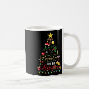 Jesus är orsaken till den kristna tron under säson kaffemugg