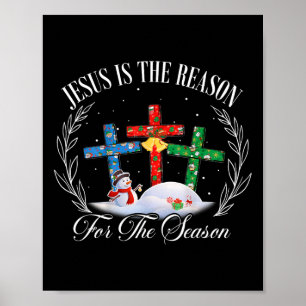 Jesus är orsaken till den kristna tron under säson poster