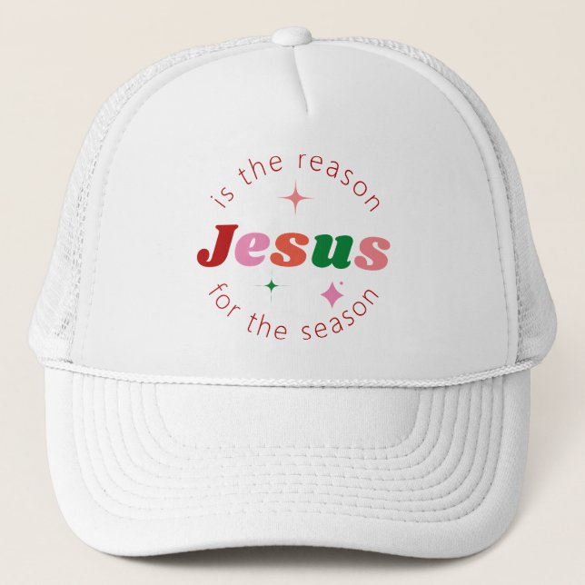 Jesus är orsaken till julhelgens Helgdag Keps (Framsida)