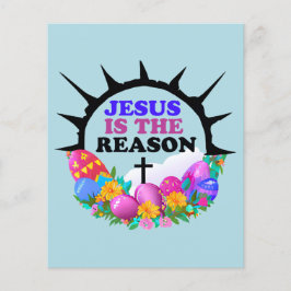 Jesus är orsaken till Påsk-utandningen Flygblad