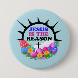 Jesus är orsaken till Påsk-utandningen Knapp