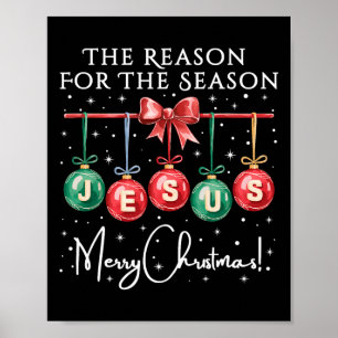 Jesus är orsaken till Religiösan Chris Poster