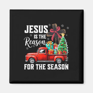 Jesus är orsaken till säsongen Christian Chris Magnet