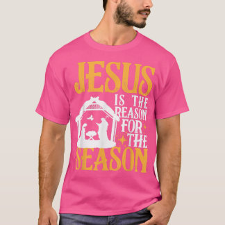 Jesus är orsaken till säsongen Christian Chris T Shirt