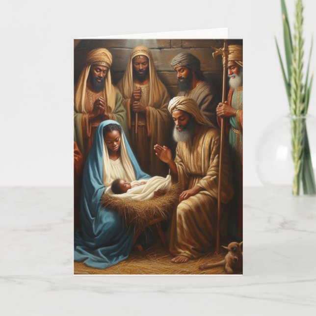 Jesus är orsaken till säsongen helgkort (Framsida)