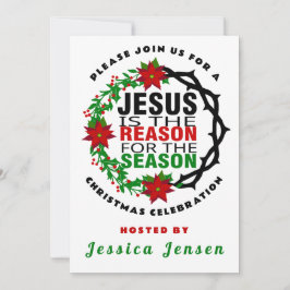 Jesus är orsaken till säsongen inbjudningar