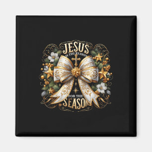 Jesus är orsaken till säsongen jul Jesus Magnet