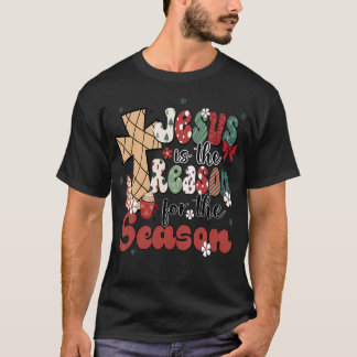 Jesus är orsaken till säsongen jul Jesus T Shirt