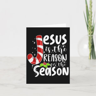 Jesus är orsaken till säsongen jul Julafton Kort