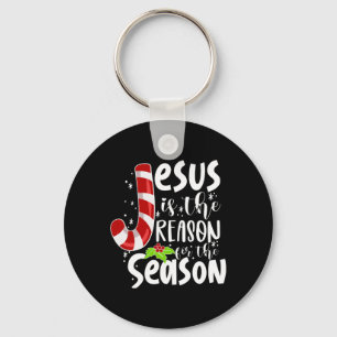Jesus är orsaken till säsongen jul Julafton Nyckelring
