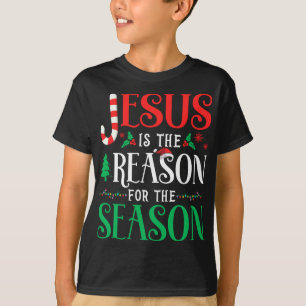 Jesus är orsaken till säsongen jul Julafton T Shirt