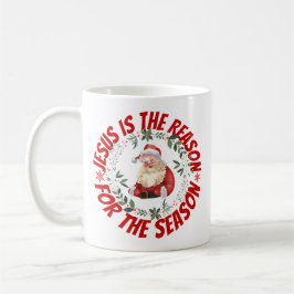 Jesus är orsaken till säsongen kaffemugg