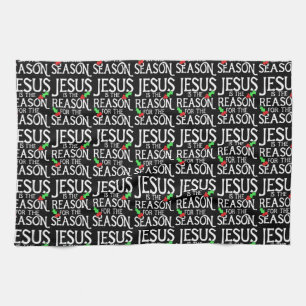 Jesus är orsaken till säsongen kökshandduk