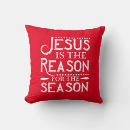 Jesus är orsaken till säsongen kudde