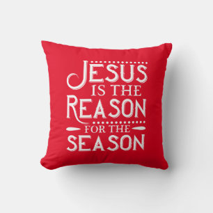Jesus är orsaken till säsongen kudde