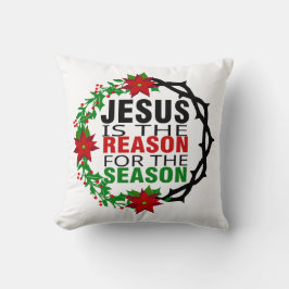 Jesus är orsaken till säsongen kudde