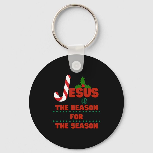 Jesus är orsaken till säsongen nyckelring (Framsida)