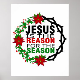 Jesus är orsaken till säsongen poster