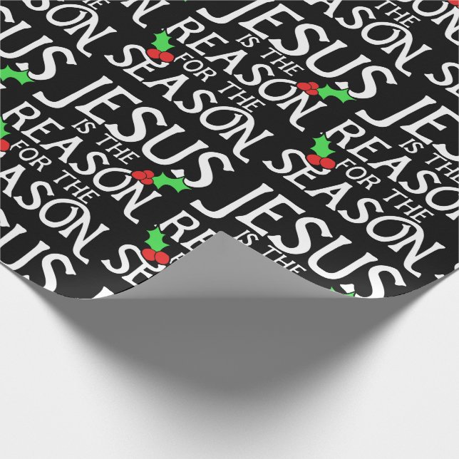 Jesus är orsaken till säsongen presentpapper (Hörn)