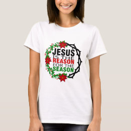 Jesus är orsaken till säsongen t shirt