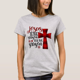 Jesus är orsaken till säsongen t shirt