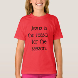 Jesus är orsaken till säsongen t shirt