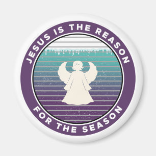 Jesus är orsaken till säsongsängeln magnet