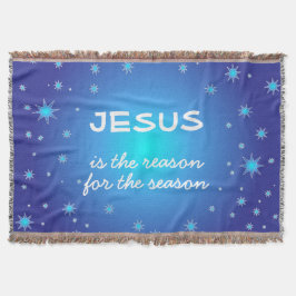 Jesus är orsaken till säsongsjulen filt