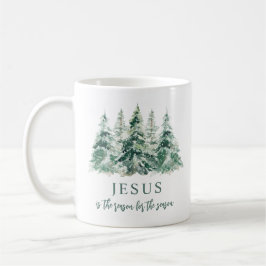 Jesus är orsaken till säsongsjulen kaffemugg