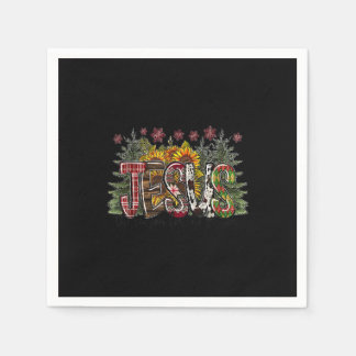 Jesus är orsaken till säsongsjulen pappersservett