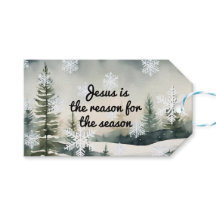 Jesus är orsaken till säsongsscenen