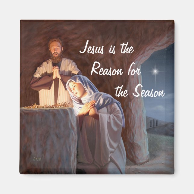 Jesus är orsaken till Season Magnet (Framsidan)