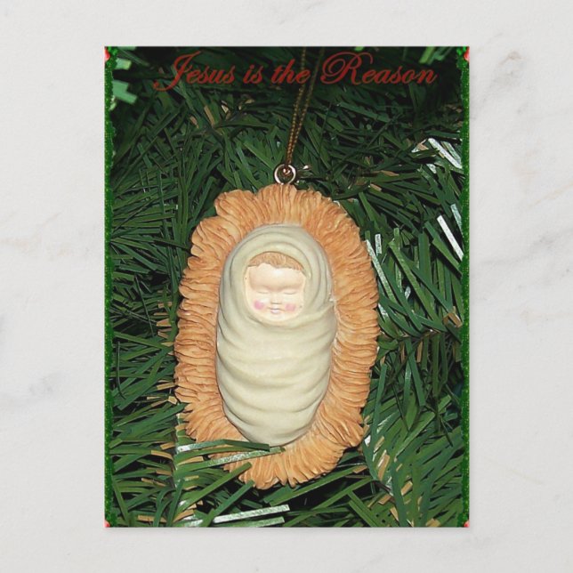 Jesus är orsaken vykort (Framsida)