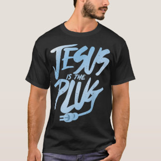 JESUS ÄR PLUG T SHIRT