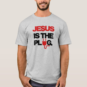 Jesus är Plug T-Shirt
