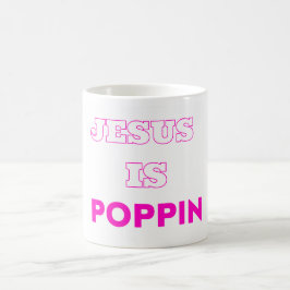 Jesus är Poppin Classic Mugg, version 1 Kaffemugg
