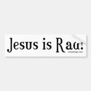 Jesus är Rad! Bildekal