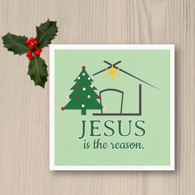 Jesus är Reason Faith-baserad Pappersservett (Skapare uppladdad)